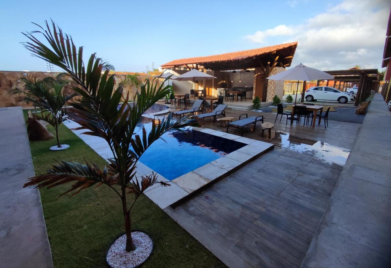 Casa Na Praia Com Piscina Luís Correia Exterior foto