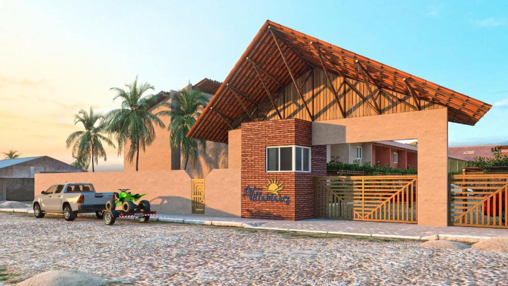 Casa Na Praia Com Piscina Luís Correia Exterior foto